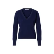 Pure Cashmere NYC Pulover Classic temno modra