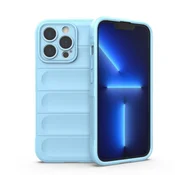 HURTEL Magic Shield Case etui za iPhone 13 Pro Max fleksibilen oklepni ovitek svetlo modre barve