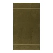 Ralph Lauren Velika bombažna brisača DULANEY Olive 100 x 183 cm