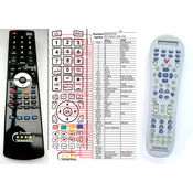 General KENWOOD RC-R0821 - compatible General-branded remote control