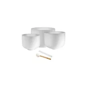 Kristalne pojoče posode Set C4, E4, G4, (432 Hz) CSBSETGEC MEINL