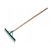 shumee Ojačane zelene grablje 16-zobe 130 cm