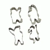 4-delni set modelčkov za piškote Božiček 52501