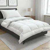 vidaXL Set odeje in blazine 3 pcs 155x220 cm 4 letni časi 350 GSM Bela