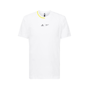 ADIDAS PERFORMANCE Tehnička sportska majica London, bijela / žuta / crna