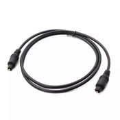 JWD-FIBER1 Kabl opticki, 4.0mm, 1m, Crni