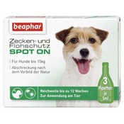 Beaphar Bio spot on dog S - Ampula za pse do 15kg, protiv buva, krpelja i komaraca