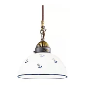 Kolarz 731.30.16 - Luster na sajli NONNA 1xE27/75W/230V, O 20 cm, plava