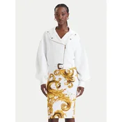 Versace Jeans Couture Prehodna jakna 80HAS410 N0432 Bela Loose Fit