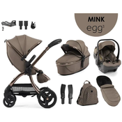 egg3® dječja kolica 9u1 – Mink