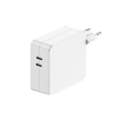 Dual USB-C polnilni adapter, 35W, združljiv z Apple