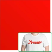 Bambu Lab Matte Heat Transfer Vinyl Sheet - Red