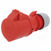 PCE Prijenosna uticnica Shark 32A 400V 3P+Z IP44