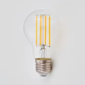 Lindby Žarnica E27 LED 7W 806lm 2.700K prozorna komplet 3 - Steklo