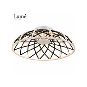 LUME Aurora 8 LED plafonjera bela/crna