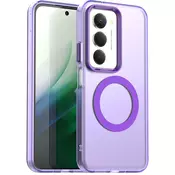 Hibridni ovitek Techsuit CandyCase MagSafe za Xiaomi Redmi 15 4G/Redmi 15 5G - purple