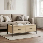 Klubska miza Sonoma hrast 99,5 x 49 x 41 cm Inženirski les