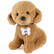 shumee Pasji pudelj Lucy 30 cm - bež