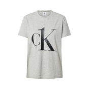 Calvin Klein siva majica S/S Crew Neck s logotipom