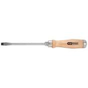 Šrafciger ravni sa drvenom drškom 8x150 KS TOOLS