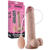 9” Soft Ejaculation Cock With Ball