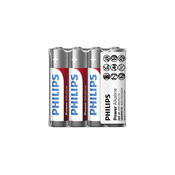 Philips LR03P4F/10 - 4 kom Alkalna baterija AAA POWER ALKALINE 1,5V