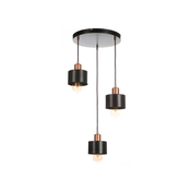 Luster na sajli BODO 3xE27/60W/230V