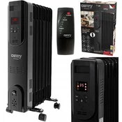 Camry Črni oljni radiator (7 reber) 1500W CAMRY CR 7812