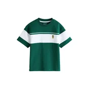 Next Majica temno zelena/bela