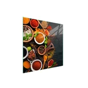 shumee Steklena zaščitna plošča za štedilnik 50x52 Kuhinja