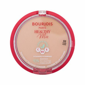 BOURJOIS Paris Healthy Mix Clean & Vegan Naturally Radiant Powder iluminirajući puder 10 g nijansa 02 Vanilla