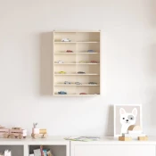 Ormar za izlaganje na zidu Zidne Bež 40 x 8,5 x 54 cm Šperploca