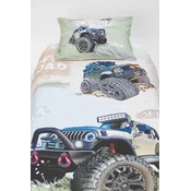 Stefan Decija posteljina Offroad, 140x200cm, Zelena