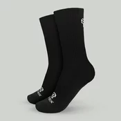 GymBeam Funkcionalne nogavice Crew Black L