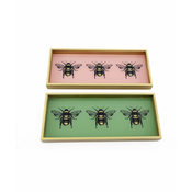 PLADENJ 33x14 cm BEE PASTEL SILFC
