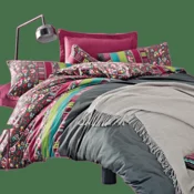 Issimo Posteljnina iz bombažnega satena BENITO 160x220(2) / 50x70(4)