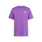 Nike T Shirt Sportswear Club Muški Odjeca Majice AR4997-599 Ljubicasta
