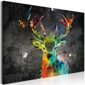 Slika - Rainbow Deer (1 Part) Wide 90x60