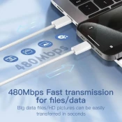 Kabel LDNIO LC901i 30W Type-C na iPhone Lightning beli 1m