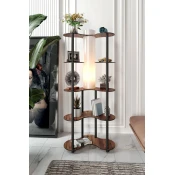 Opviq Podna lampa KS-11113, 17x150 cm, IP20, Crno-braon