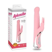 Vibrator Gyrating G-Bunny, 10 modova, Roze