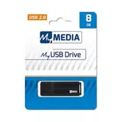 Mymedia USB flash 8GB drive 2.0 black ( UFMM69260/Z )