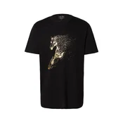 ARMANI EXCHANGE Majica zlata/črna