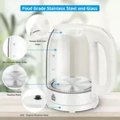 JATA Električni grelnik vode Jata ForMe FKG-102 2200 W, 1,7 l, (5000119345)