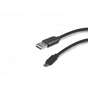 SBS povezovalni kabel mikro USB, črn
