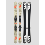 K2 Poacher Jr + FDT 7.0 L 2024 Freeski komplet design Gr. 149