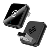 INF Pametni brezžični adapter 2 v 1 za Carplay Android Auto – Kovina in steklo Black, (5000161569)