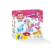 DEDE Testo sa kalupom ArtCraft Jednorog set 200g