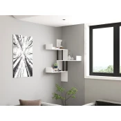 Hanah home Zidna polica Bela