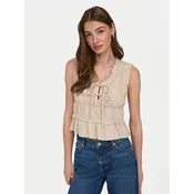 ONLY Bluza Goa 15363693 Bež Regular Fit